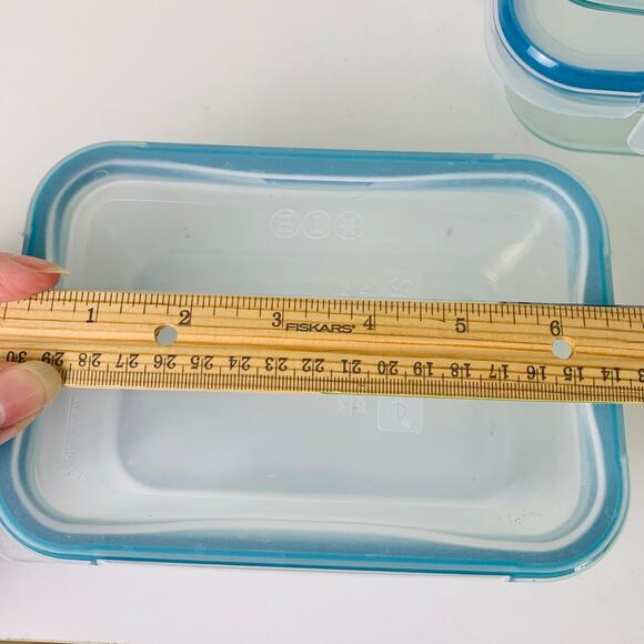 Snapware Total Solution Glass Food Storage Containers Set with Plastic Lids 3Pcs - Picture 9 of 9